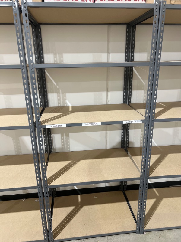 Photo 1 of 24x36x83 uline 5 tier shelving(boards included)