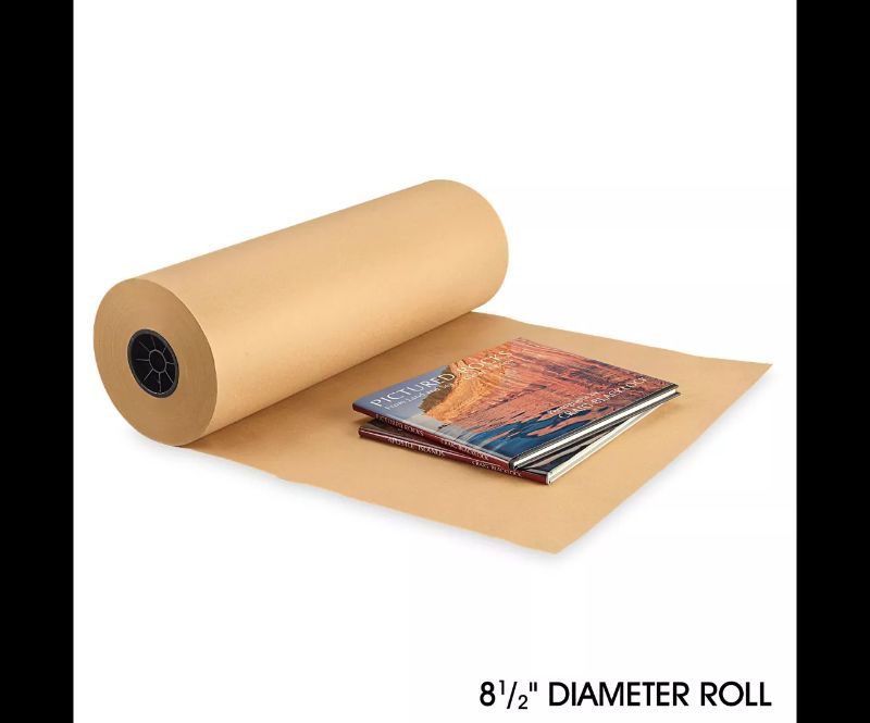 Photo 1 of 30 lb Kraft Paper Roll - 24" x 1,200'
