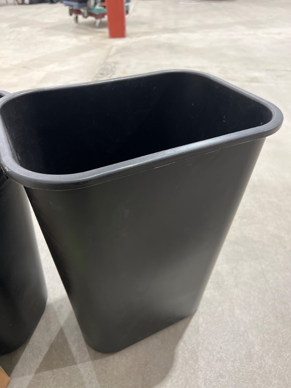 Photo 2 of RCP295700BK - Deskside Plastic Wastebasket