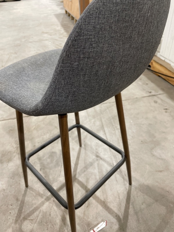 Photo 3 of Copley Upholstered Barstool Light Gray