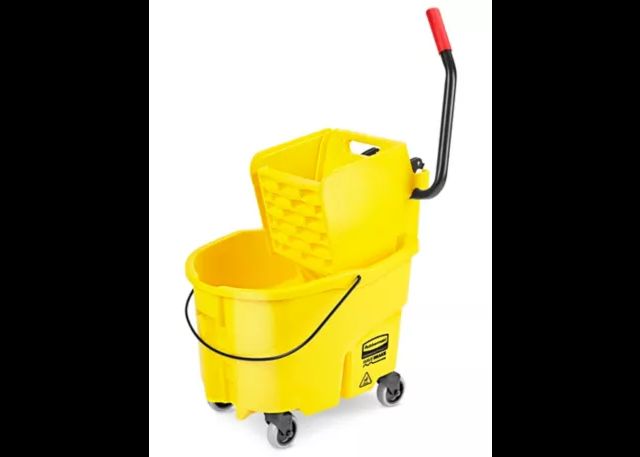 Photo 1 of Rubbermaid® WaveBrake® Bucket/Wringer - Side Press, 26 Quart
