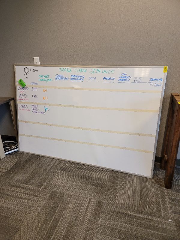 Photo 1 of White Board 4x6 ft