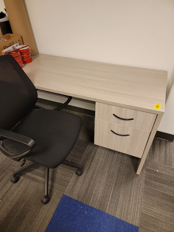 Photo 1 of Office Desk 6 ft Long and chair