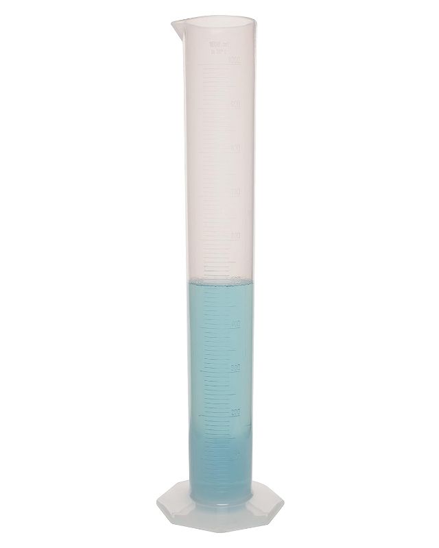 Photo 1 of SP Bel-Art Single Scale 1000ml Polypropylene Graduated Cylinder
