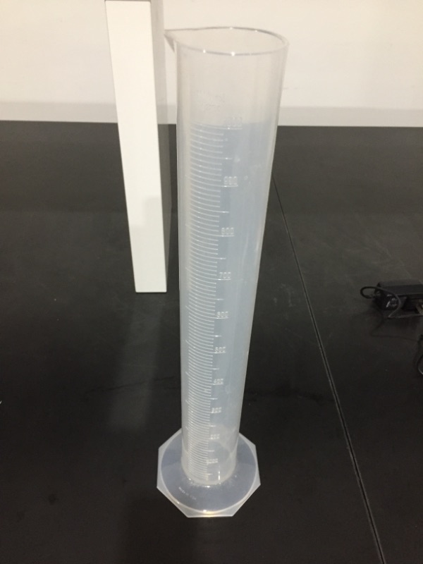 Photo 2 of SP Bel-Art Single Scale 1000ml Polypropylene Graduated Cylinder
