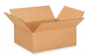 Photo 1 of 11 x 11 x 4" Corrugated Boxes- 12 PACK 
