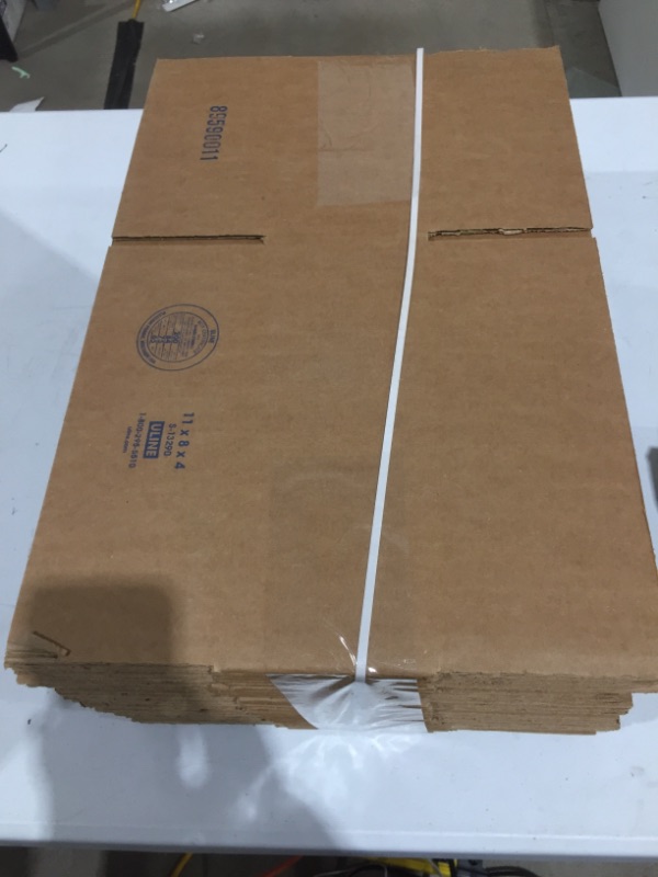 Photo 2 of 11 x 8 x 4" Corrugated Boxes- 24 COUNT 
