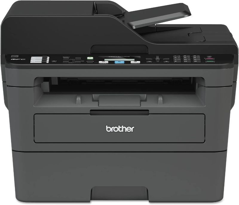 Photo 1 of Brother Monochrome Laser Printer, MFCL2710DW, Wireless Networking, Duplex Printing, Includes 4 Month Refresh Subscription Trial and Amazon Dash Replenishment Ready
