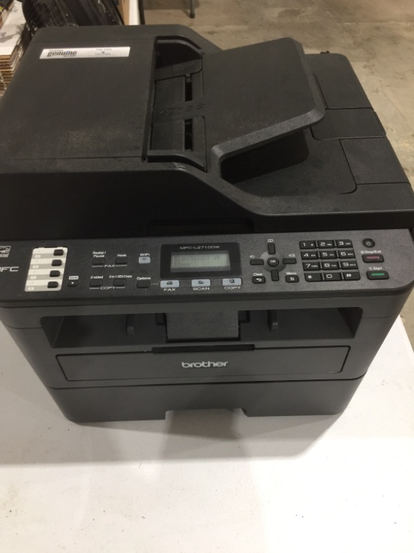 Photo 3 of Brother Monochrome Laser Printer, MFCL2710DW, Wireless Networking, Duplex Printing, Includes 4 Month Refresh Subscription Trial and Amazon Dash Replenishment Ready
