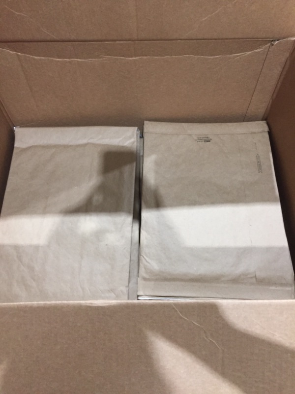 Photo 2 of Uline Kraft Self-Seal Padded Mailers #5 - 10 1?2 x 16"
