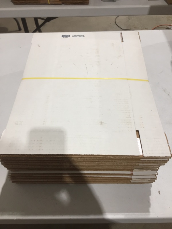 Photo 2 of 10 7?8 x 2 x 12 1?4" Easy Seal Side Loader Corrugated Boxes- 24 COUNT 
