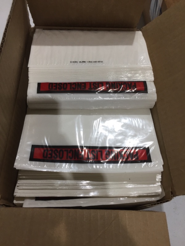 Photo 1 of SUPER STICK® PACKING LIST ENVELOPES   7 1/2 x 5 1/2
