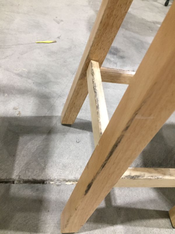 Photo 1 of small wooden stool 