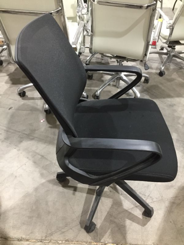 Photo 2 of black mesh back office chair 