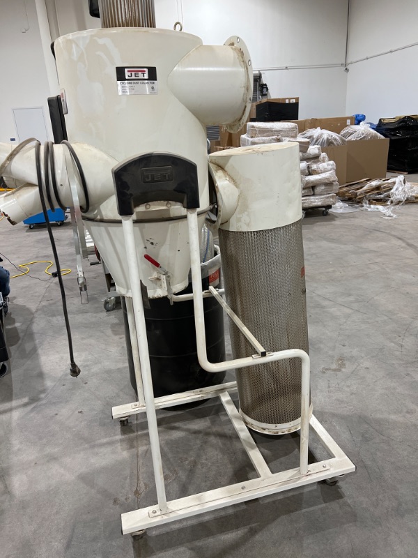 Photo 4 of JET JCDC-3 Cyclone Dust Collector, 2-Micron Filter, 1240 CFM, 3HP, 1Ph 230 (717530K)