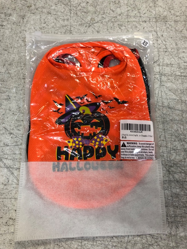 Photo 2 of 2 Pack Halloween Dog Shirts XS 