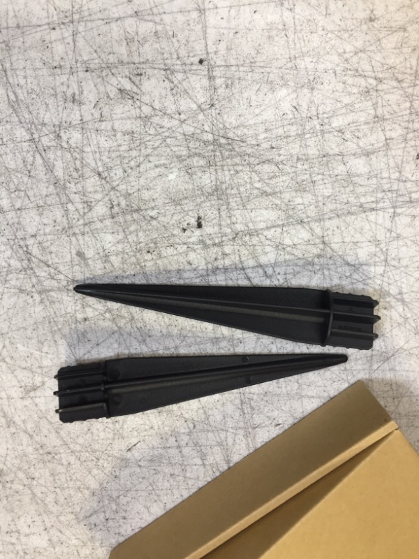 Photo 2 of (2 PC)Plastic Ground Spikes Stakes Solar Lights Spikes Replacement