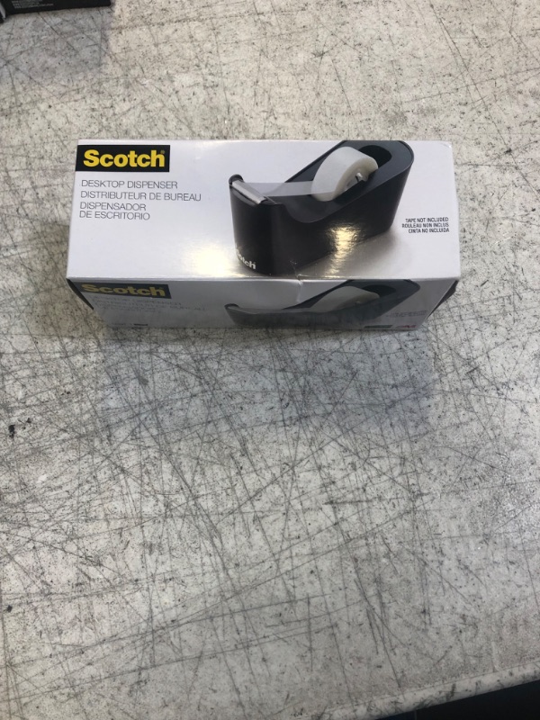 Photo 2 of Scotch Desktop Tape Dispenser Black