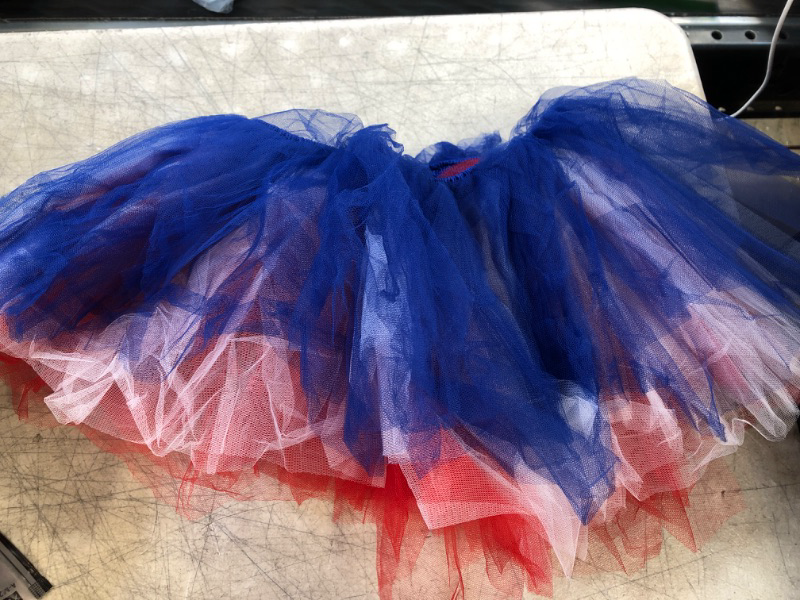 Photo 1 of 4TH OF JULY TUTU SKIRT SHORT 
SIZE M