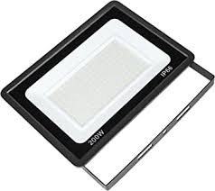 Photo 1 of 200W Outdoor LED Flood Light, 20000Lm Super Bright 6000K Daylight White, Waterproof IP66 Security Lights for Yard, Garden,Basketball Court, Garage,