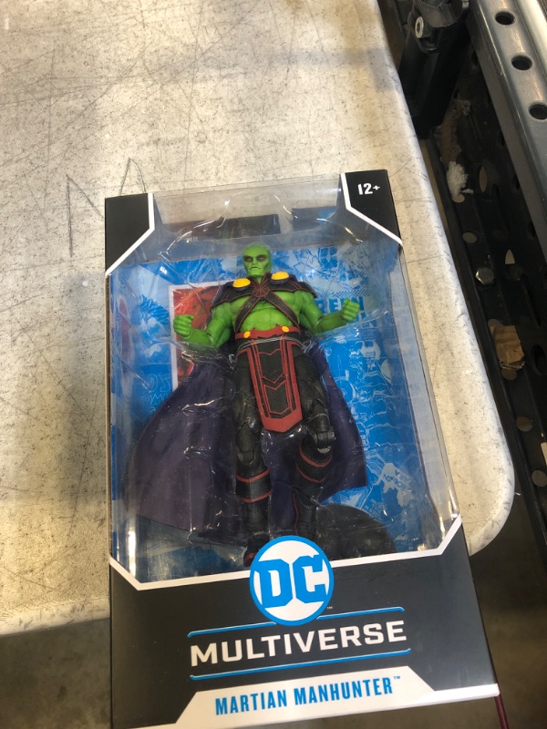 Photo 1 of DC Comics TM15253 DC Multiverse 7 Inch Collectible McFarlane Figure-Martian Manhunter Variant (Gold Label), Multicolor