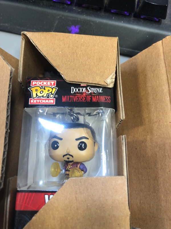 Photo 2 of Funko Pop! Keychain: Doctor Strange Multiverse of Madness - Wong