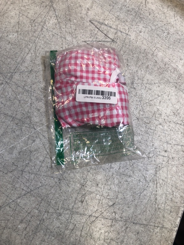 Photo 1 of Kukaster Pet Dog’s Recovery Suit Post Surgery Shirt for Puppy, Wound Protective Clothes for Little Animals X-Large pink white plaid
