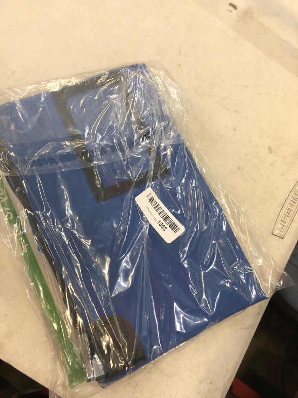 Photo 1 of Locking Document HIPAA Bag 15 x 19 Medical File Security Legal Size Records Courier Bag (Royal Blue)