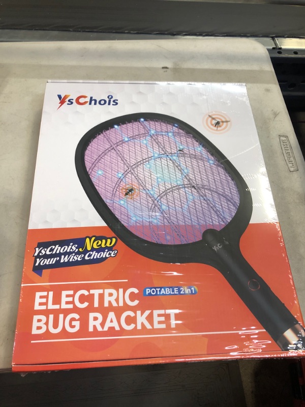 Photo 1 of 2 IN 1 ELECTRICAL BUG RACKET 