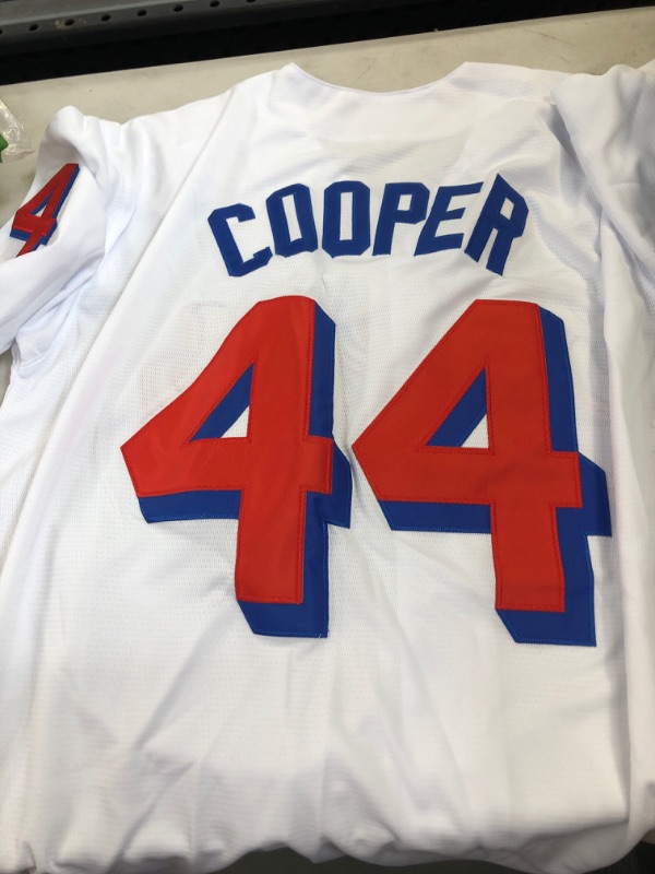 Photo 2 of BASEBALL JERSEY, COOPER #44, L 