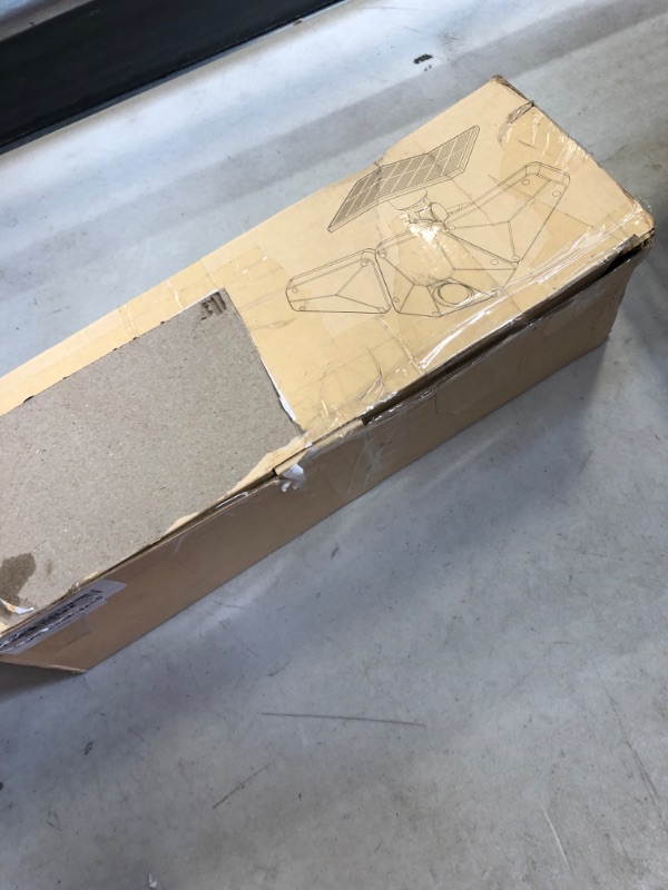 Photo 1 of Solar Motion Sensor Light Outdoor - 2000LM Wireless Flood Lighting Powered Security Light - Bright Adjustable 3-Head Solar LED Lights IP65 Waterproof with Remote for Outside Garage Yard