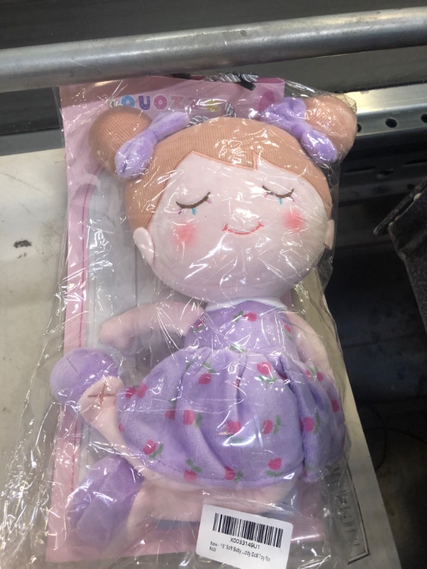 Photo 1 of 15" soft baby doll plush with bag