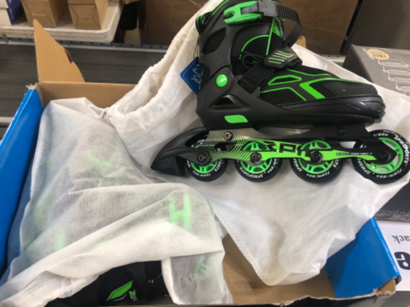 Photo 1 of 2PM SPORTS Torinx Orange/Red/Green Black Boys Adjustable Inline Skates, Fun Roller Blades for Kids, Beginner Roller Skates for Girls, Men and Ladies
1-4 years 
