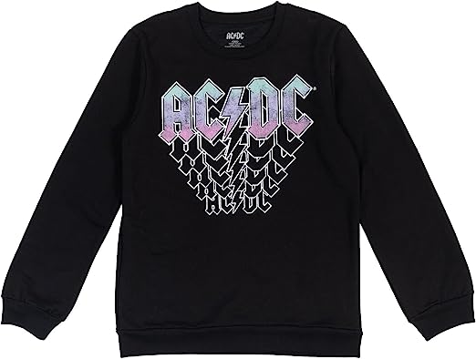 Photo 1 of AC/DC Fleece Pullover Sweatshirt, SIZE 14
