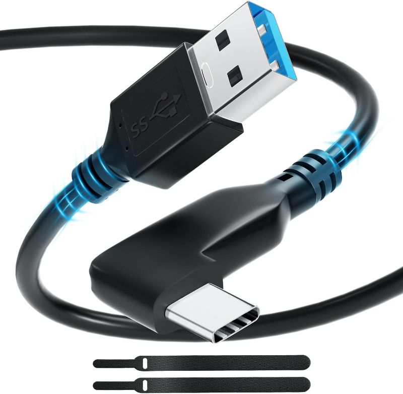 Photo 1 of TOENNESEN Link Cable 16FT Compatible with Oculus Quest 2/Pro/Pico4/Steam, High Speed Data Transfer and Fast Charging USB 3.0 Type A to C Cable for VR Headsets Accessories