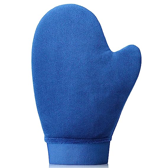 Photo 1 of CeleCily Self Tanning Mitt Applicator Tanning Mitts Self Tanner Mitt Applicator Soft Tanning Glove for Self Tan Mitt Self Tanner Mit for Self Tanner Glove NO Slide Sunless Tanner Mitt Self Tan Mit