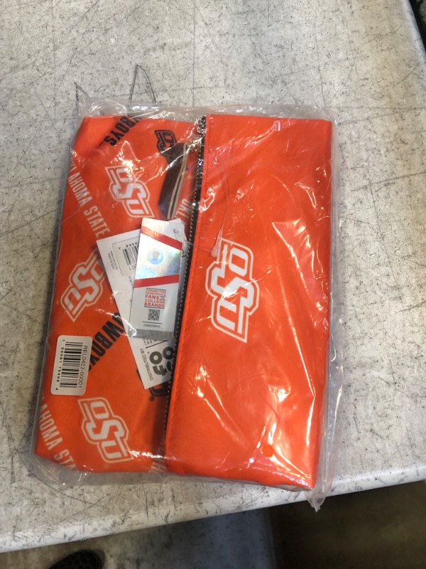Photo 1 of FOCO Womens NCAA Team Logo Printed Collection Foldover Tote Bag Oklahoma State Cowboys One Size Team Color