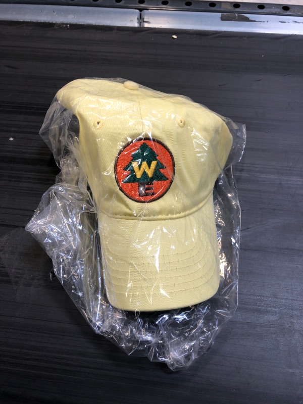 Photo 2 of Concept One Disney's Pixar Up Wilderness Explorer Cotton Adjustable Baseball Hat with Curved Brim, Yellow, One Size