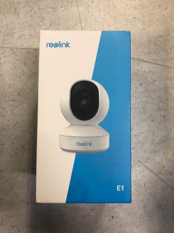 Photo 2 of REOLINK Wireless Security Camera, E1 3MP HD Plug-in Indoor WiFi Camera for Home Security/Baby Monitor/ Pets, Encrypted Free Cloud Storage, Pan Tilt, Night Vision, Works with Alexa/Google Assistant White