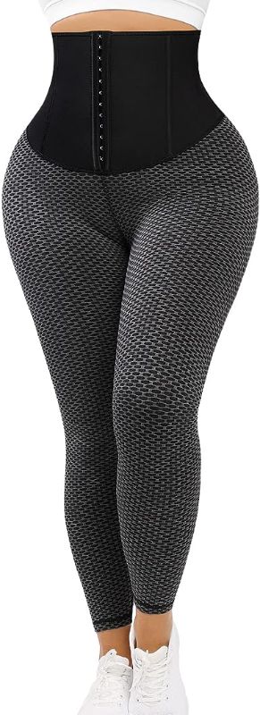 Photo 1 of FeelinGirl Body Shaper for Women Tummy Control High Waist Shapewear Shorts Butt Lifter Thigh Slim Waist Trainer Shorts
