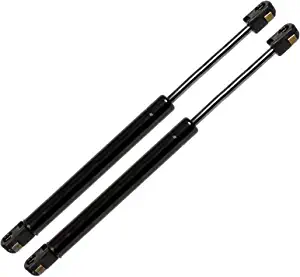 Photo 1 of C16-08260 19.7 inch 60lb Per Gas Strut Shock Lift Support for RV Bed Truck Tonneau Cover TV Cabinet Floor Hatch Door Shed Window and Other Heavy Duty Box Lid, Set of 2 Vepagoo. 60LB Black