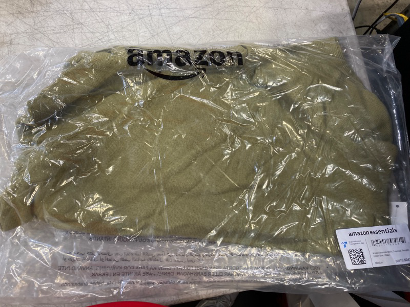 Photo 2 of Amazon Essentials Men's Crewneck Sweater (Available in Big & Tall) Medium Golden Olive