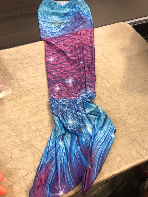 Photo 1 of girls mermaid tail slip on 
size - 150 