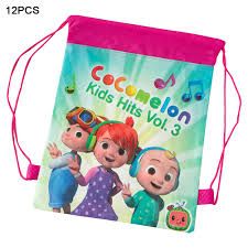 Photo 1 of cocomelon drawstring bags- 12 pcs 