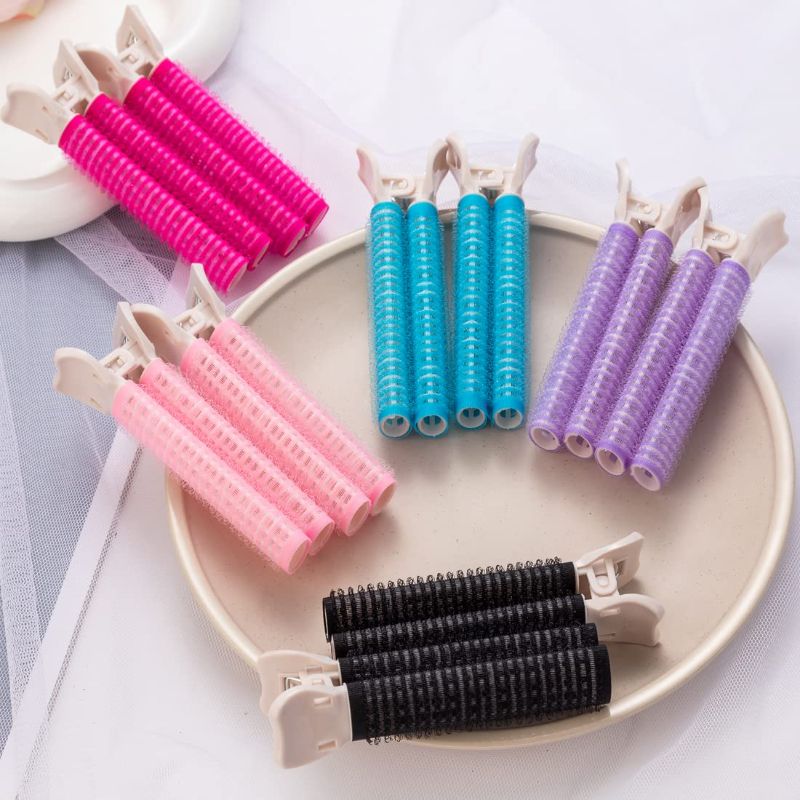 Photo 1 of 10Pcs Volumizing Hair Roller Clips,hair clips, Hair Root Volume Hair Clips for Women, Volume Hair Clips, Instant Hair Volumizing Clips for Women, Root Clips for Hair Volume
