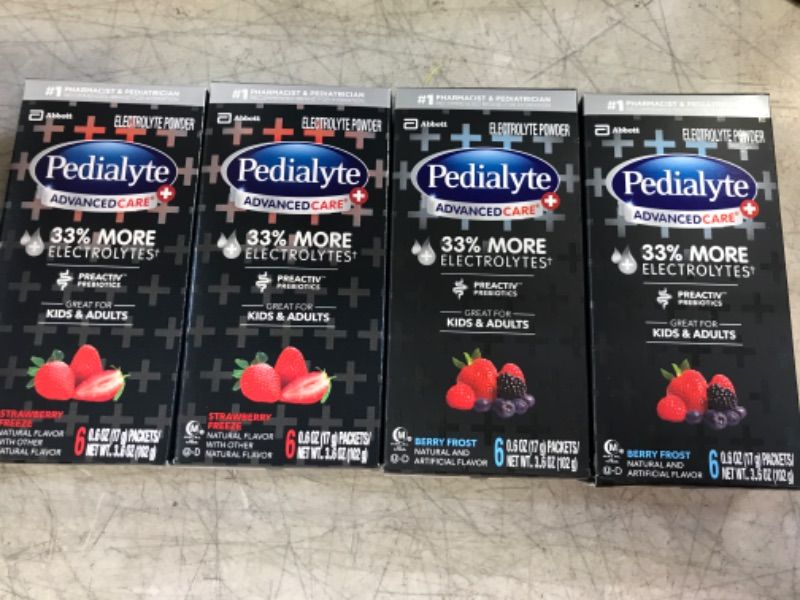 Photo 2 of AdvancedCare Plus Electrolyte Powder Berry Frost - 4 pack