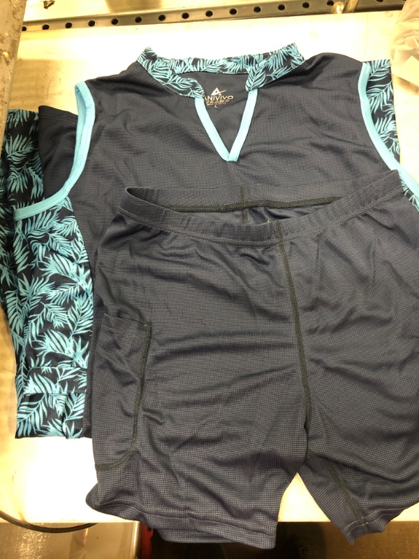 Photo 1 of BLUE SWIMSUIT SET SIZE M/L