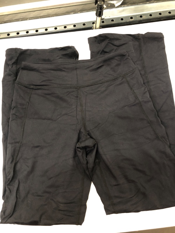 Photo 1 of BLACK BOOTCUT YOGA PANTS