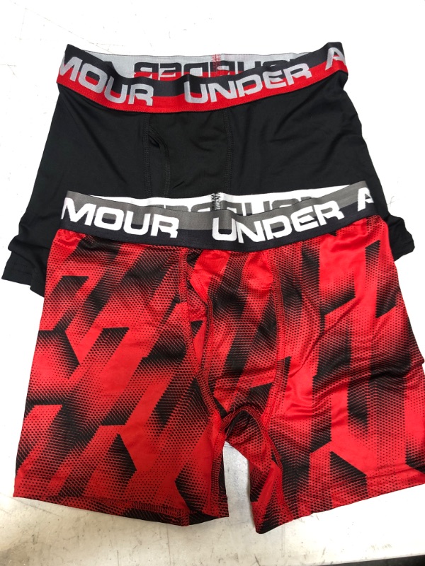 Photo 1 of 2 PACK UNDER ARMOUR BOYS UNDERWEAR SIZE M