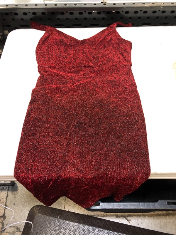 Photo 1 of  WOMENS RED DRESS SIZE M 